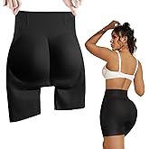 MOVWIN Padded Underwear for Women Built-in 7mm 16mm Fake Butt Pads for Bigger Butt Lifting Panties Tummy Control Shapewear