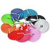 Samsung USB Charger, Nue Design Cases TM (6 FT) Braided Tangle Free Flat High Quality Super Durable Micro B USB Charging / Data Sync Cable FOR SAMSUNG GALAXY S3, S4, S5, NOTE 2, NOTE 3, NOTE 4 - (DARK PINK)