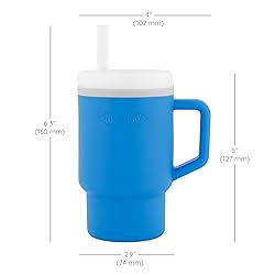 Infantino My 1st Tumbler, Silicone Sippy Cup with