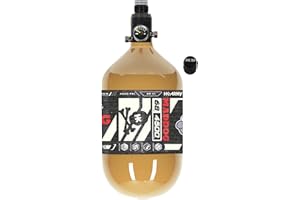Maddog HK Army HSTL Dog 68ci/4500psi Carbon Fiber Compressed Air HPA Paintball Tank Bottle System with Fill Nipple Protector | Standard Reg | Fresh Hydro | Ships Empty