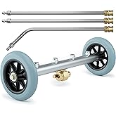 DBR Tech® Undercarriage Pressure Washer Attachment & Water Broom | 1500-4000 PSI