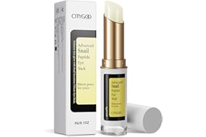 CITYGOO Snail Eye Stick for Dark Circles: Anti Wrinkle Snail cream Eye Puffiness Treatment