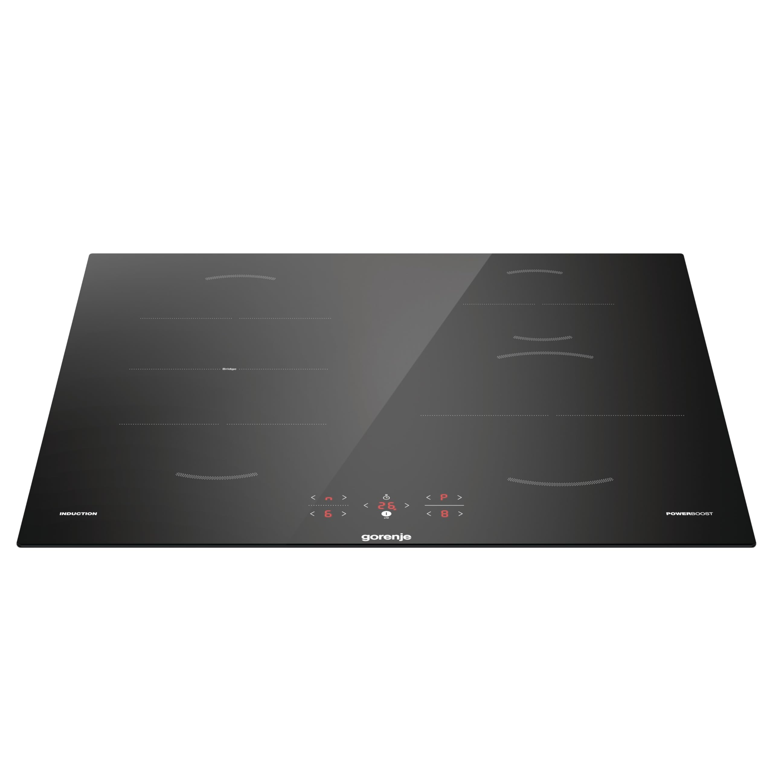 Gorenje GI621FMC Induktions-Kochfeld/Glaskeramik/BridgeZone/TouchControl/PowerBoost/Timer/ChildLock/Restwärmeanzeige/Schwarz 2