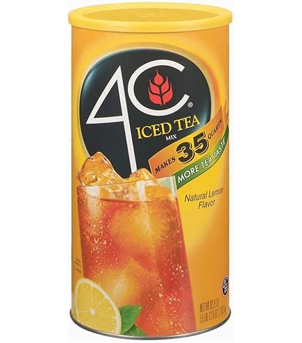 c tea cティー4個 Pack of 2 - 4C Green Tea Antioxidant Iced Tea Mix | Family Sized