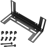 YAODHAOD Fan Mounting Bracket, 8cm/9cm/12cm Computer Chassis Fan Computer Case Cooling Fan Component PC Radiator Fan Holder (1PCS) (Black)