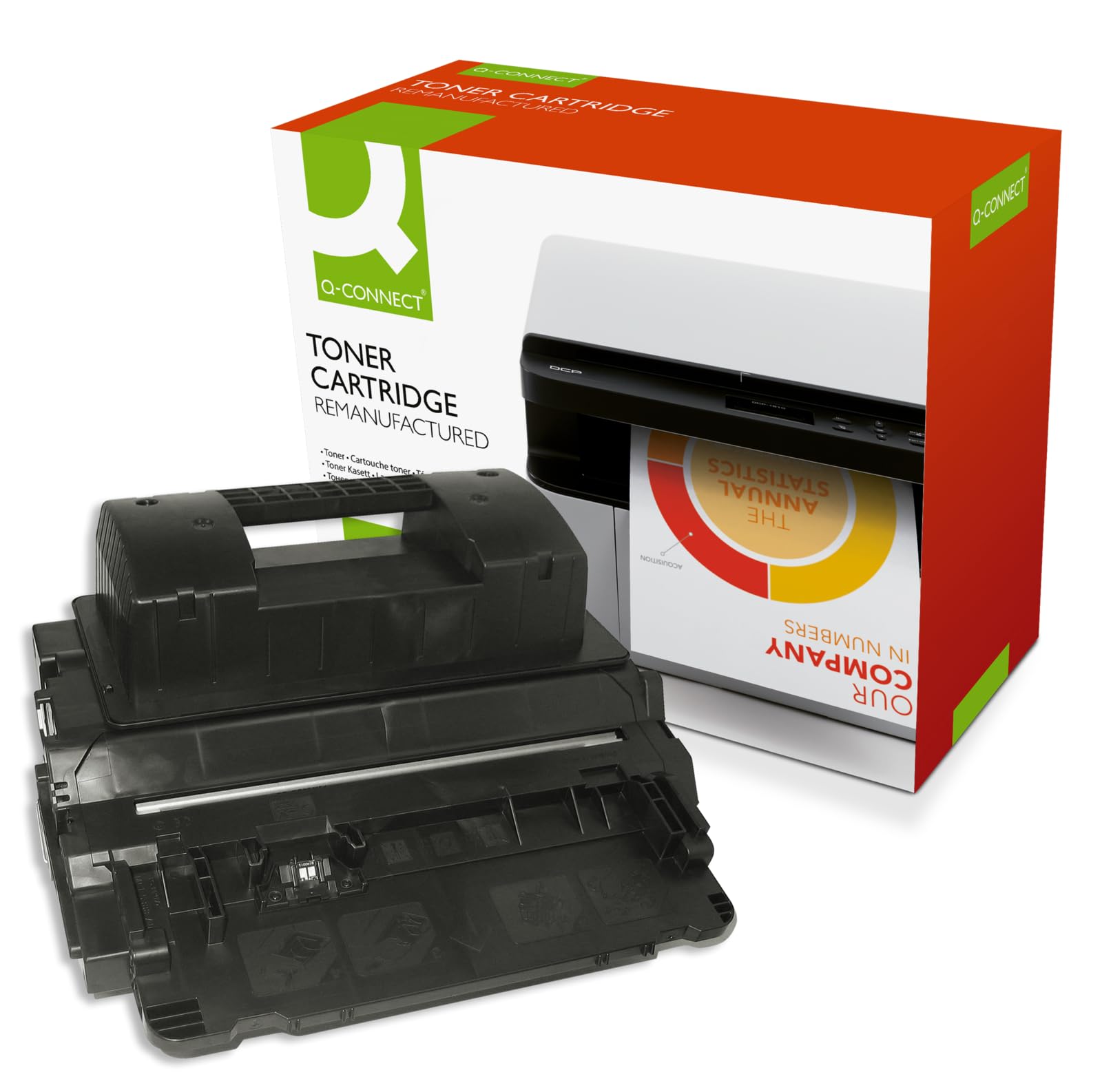 Q-Connect Compatible Solution HP 90A Black Laserjet Toner Cartridge CE390A