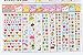 Toddlers Puffy Stickers Variety Pack - MoCeYa Kids Sticker Including Heart, Animal, Cars, Rainbow, Fish, Dinosaurs and More (Large 20 Sheets, 1200 Pcs)