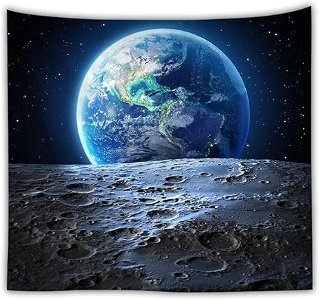Amazon Co Jp タペストリー壁掛け 宇宙惑星表面印刷タペストリー 大規模ボヘミアンヒッピーサイケデリックビーチタオルテーブルクロス 家の寮の部屋の壁の装飾 150 130cm ホーム キッチン