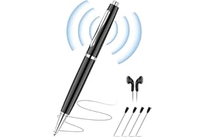 DELARBEADEN 64GB Digital Voice Recorder with Playback: Voice Activated Recorder Portable Audio Recording Device with AI Noise Reduction,Audio Recorder for Work/Lectures/Meetings