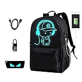 School Backpack SKL Anime Cartoon School Bookbag