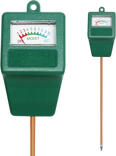 HYCKee Soil Moisture Meter Hygrometer for Garden Yard Farm Indoor Outdoor