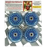 Wiggle Car Polyurethane Replacement Wheels - Blue