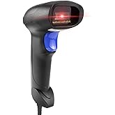 NetumScan USB 2D Barcode Scanner | Wired, QR Code Reader, For PC, For inventory, Retail POS