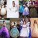 Remedios Kids Crinoline Petticoat Flower Girl Wedding Underskirt Slip, one size White