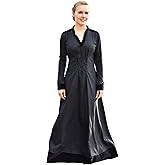 Battle-Merchant Meira Medieval Lace-Up Dress for Women Cotton Gown with Velvet Trim, Renaissance Faire, LARP & Gothic Costume