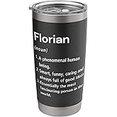 Florian Name Definition Dictionary Stainless Steel Insulated Tumbler