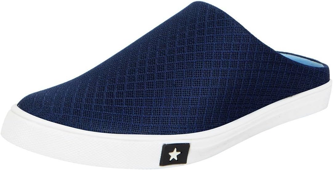ETHICS Perfect Navy Blue Slip-on Sneakers Shoes for Men