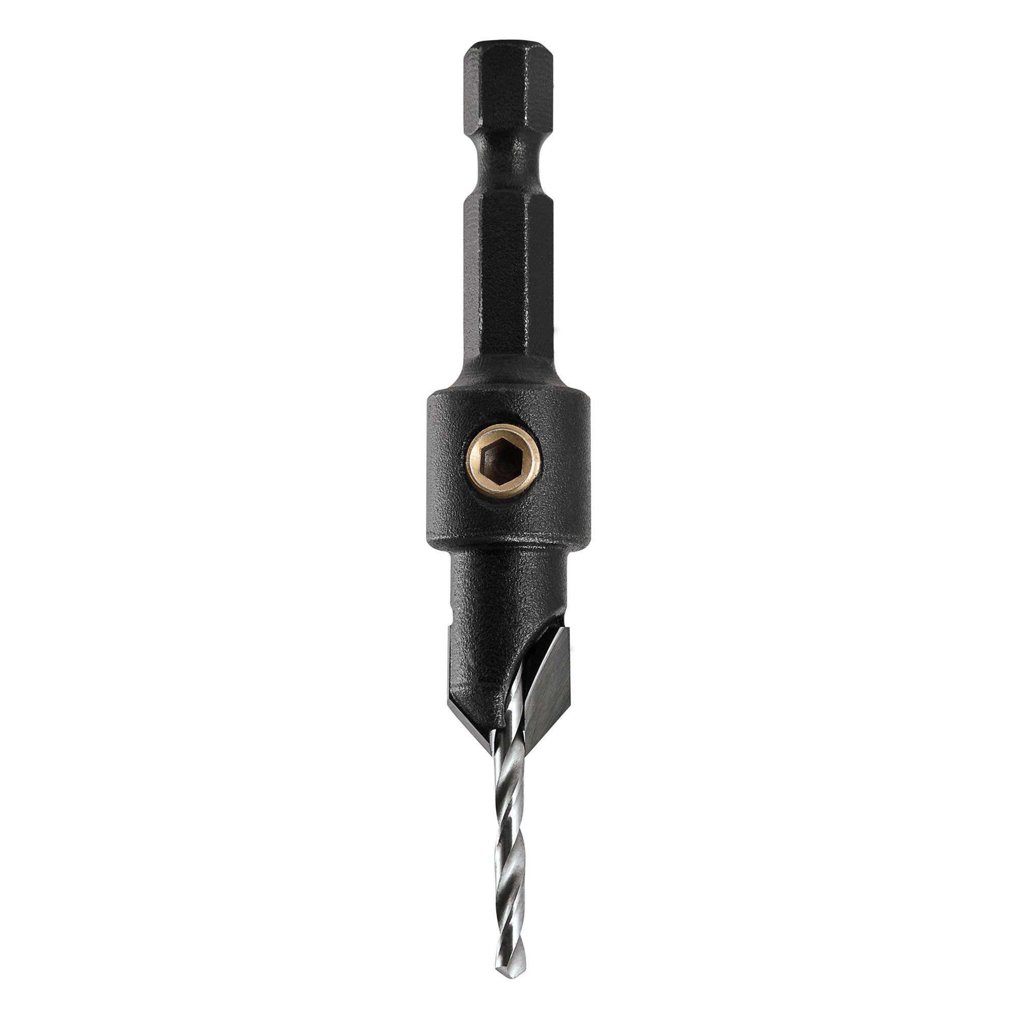 Trend Snappy TCT 9.5mm Diameter Countersink & HSS 2.5mm Drill for No6 Gauge Screws, Tungsten Carbide Tipped, SNAP/CS/6TC