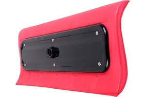 Replacement Snow Shovel Head | S-Shape Extra-Wide 15.7-inch Scratch-Free Foam Snow Scraper | Universal 3/4" Acme Thread Attac