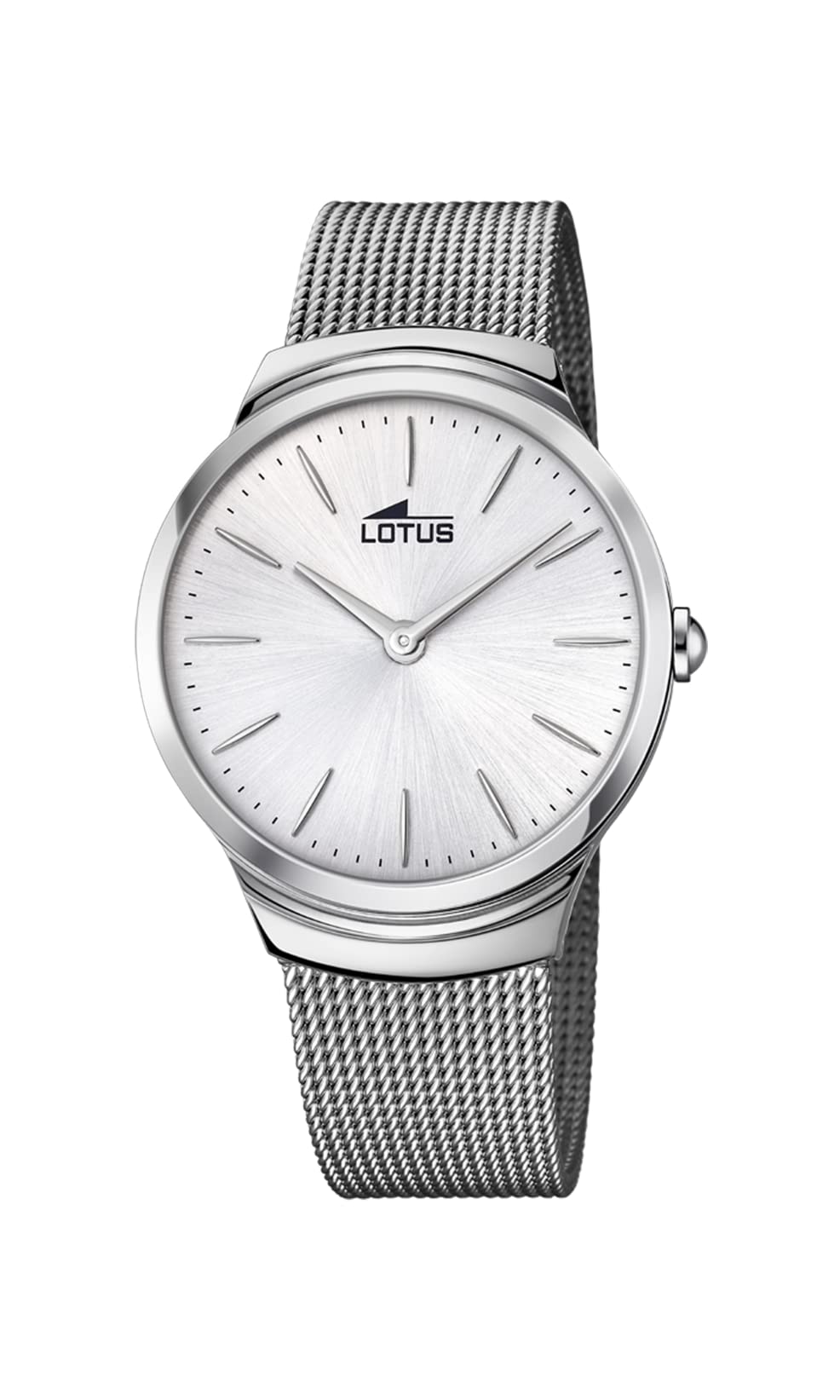 Lotus Watches Mens Analogue Classic Quartz Watch with Stainless Steel Strap 18493/1