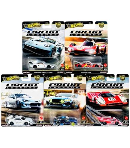 Amazon.com: Hot Wheels Ferrari F333 SP, 4/6, Thrill Racers