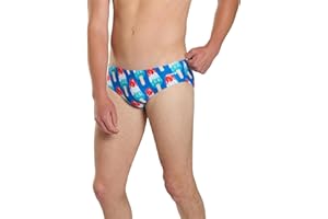 Sporti Men's Swim Briefs - Swimsuit Training Bathing Suit for Swimmers - Men's Athletic Swimwear Briefs for Lap Swimming
