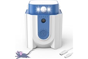 Endbug Ultrasonic Pest Repeller Indoor, Upgraded Rodent Repellent Indoor with PIR Motion Sensor & Strobes & Frequency Conversion Ultrasound, Pest Repeller for House, Attic, Garage, Basement (Plug in)