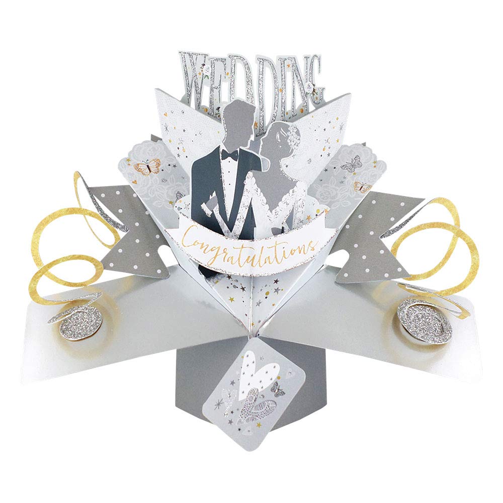 Express Yourself MIP POP163 Pop-Up 3D Greeting Card, Multi-Colour