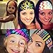 Headbands By Hippie Runner. SUPER BLINGY PATTERNS. No Slip, No Drip Headbands For Running, Walking, Exercise. Buy Three, Get One Free!