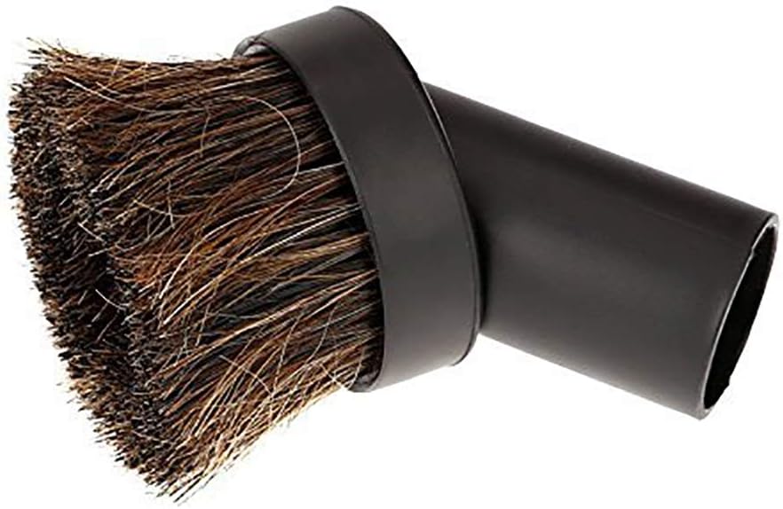 Carry stone 32mm Dusting Brush Dust Tool Attachment for Vacuum Cleaner Round Horse Hair
