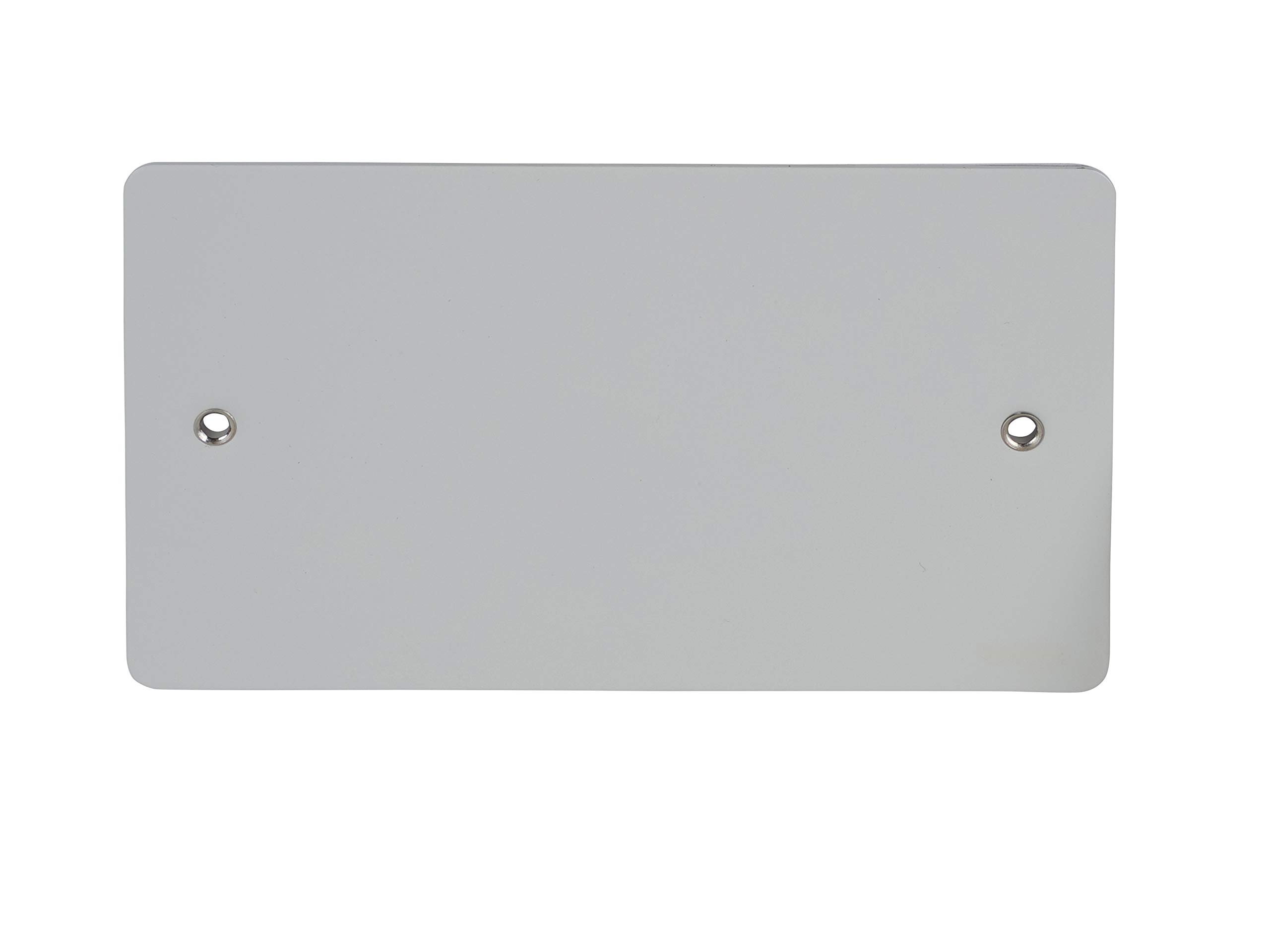 Schneider Electric Ultimate Flat Plate - Double Blanking Plate, GU8220PW, White