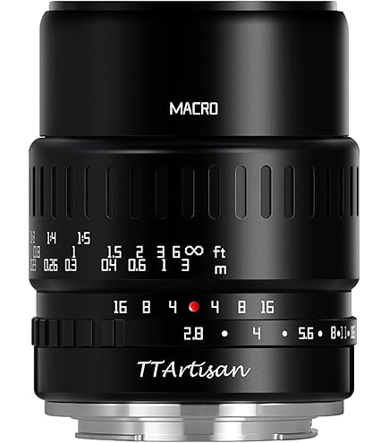 Amazon.com : TTArtisan 40mm F2.8 Macro Lens APS-C 1:1