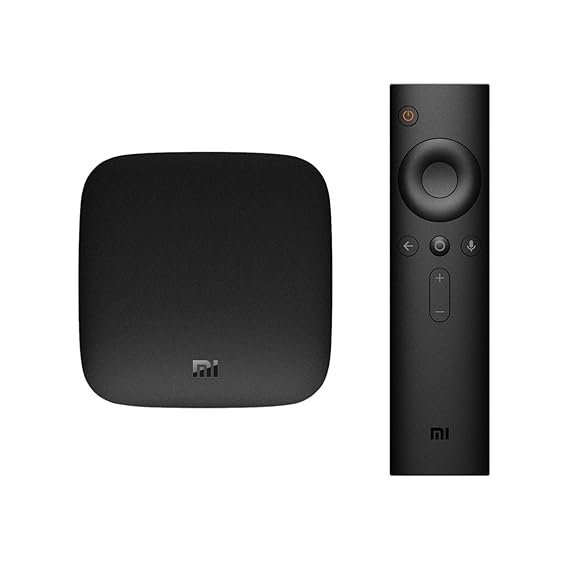 Mi Box Android 6 TV, 4K, HDR, 2 GB RAM, 2.0 GHz, Fernbedienung, 60 fps (Internationale Version)