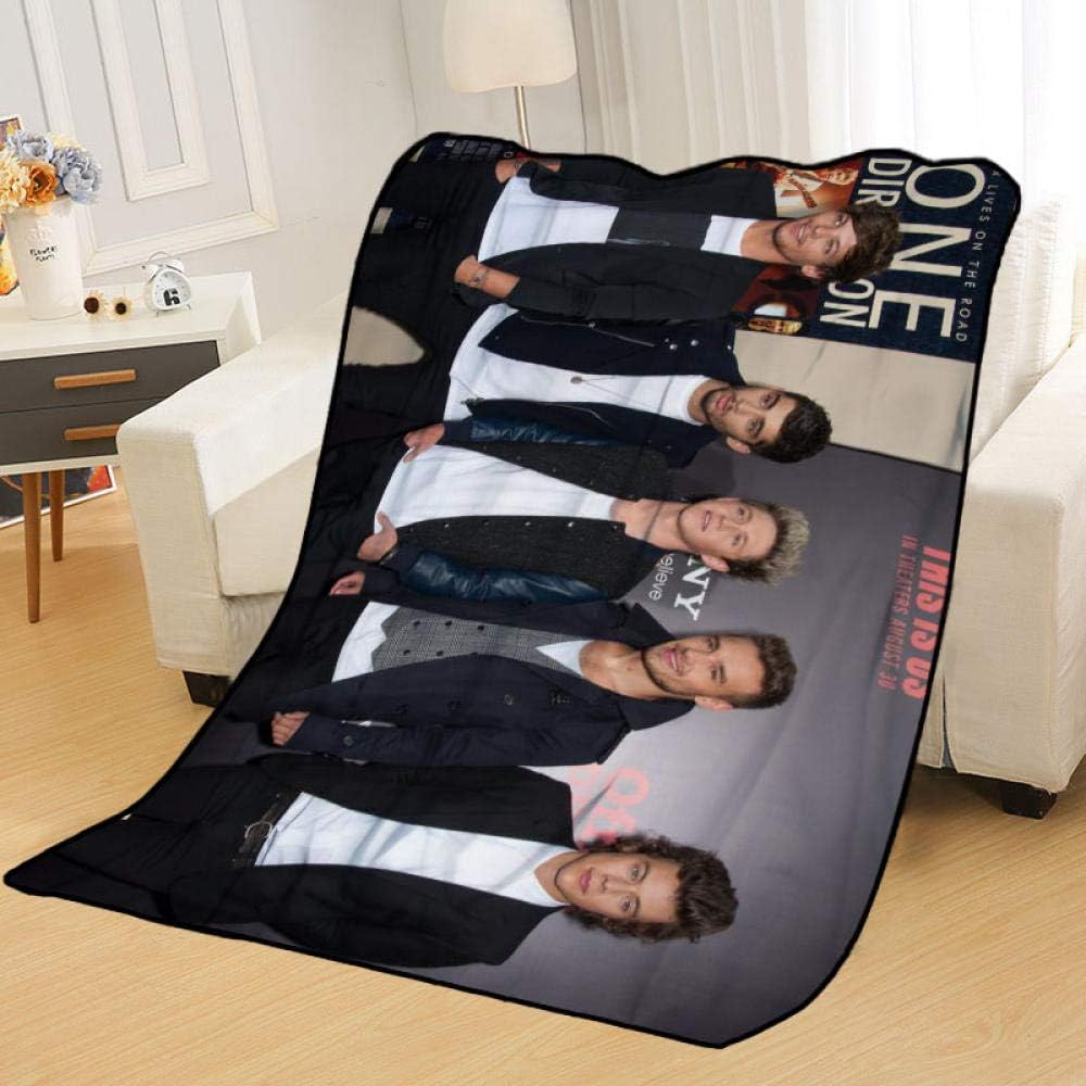 TNJGZother One Direction Blankets Printing Soft Nap Blanket On Home