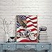 DIY Diamond Painting Kits For Adults Full Drill American Flag with Eagle Motorcycle Paint By Number Shiny Rhinestone Embroidery Cross Stitch Animal Picture