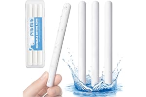 PLIKBLIK Drying Rod Stick for Toys, Reusable Diatom Desiccant & Deodorizer with Quick Drying Water Absorption, Durable Moisture-Proof Dehumidifier for Bathroom, Closet and Multi-Purpose Humidity Control