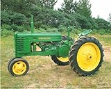 1939 John Deere Vintage Tractor Room Decor Art Print Poster (16x20)
