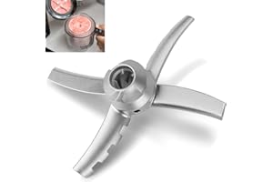 for Ninja CREAMi Deluxe Blade Paddle, Blade Replacement Part Compatible with Ninja Creamy Ice Cream Maker NC501 NC501C NC500 