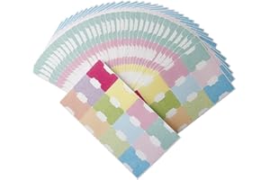 QAXROCYN 420 PCS Pastel Writable Index Tabs, 35 Sheets Smudge-Free Thickened Paper Tape Flags, Morandi Foldable Self-Stick Page Markers for Books, Journals, Planners & Document Organization