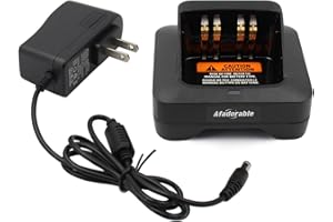 Afadorable NTN8831 NTN8831A Charger Fit for Motorola XTS2500 XTS1500 XTS5000 XTS3000 HT1000 MT1500 PR1500 MT2000 MTS2000 MTX9000 MTX8000 Radio, NTN9858 NTN7144 NTN8923 Battery Charger
