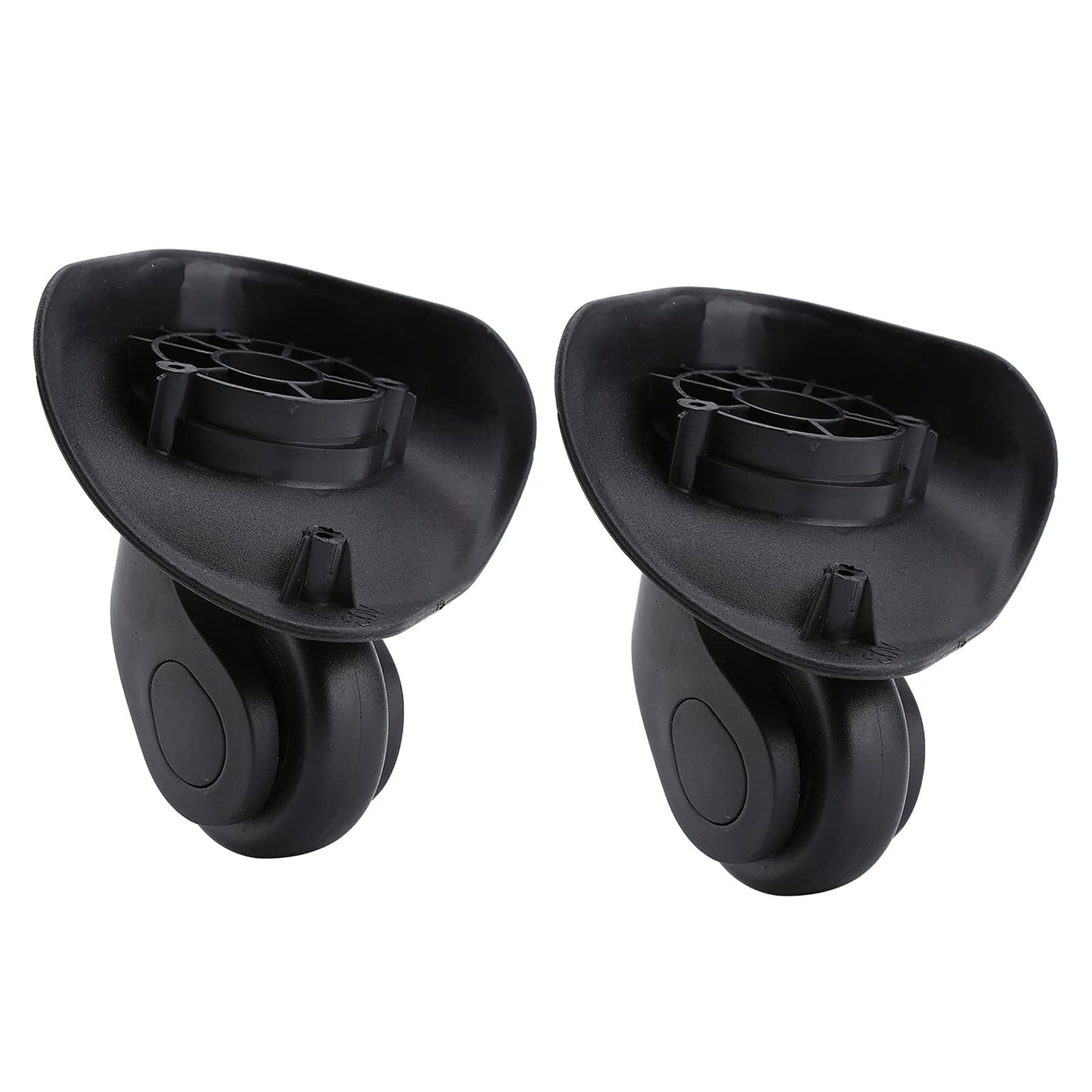 Alomejor 2pcs Swivel Suitcase Luggage Replacement Wheels For Travel Case