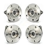 Front Rear Wheel Bearing & Hub Assembly Kit For