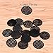 Chris.W 50Pcs Flower Pot Hole Mesh Pad - 4.5cm Diameter Bottom Grid Mat - Prevent Soil Loss Breathable Gasket - Drainage Netting for Bonsai