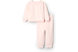 Amazon Essentials unisex-baby Sweatshirt & Sweatpant Set