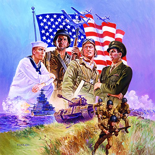 The Armed Forces - America Puzzle - 500 Piece Jigsaw Puzzle by SunsOut