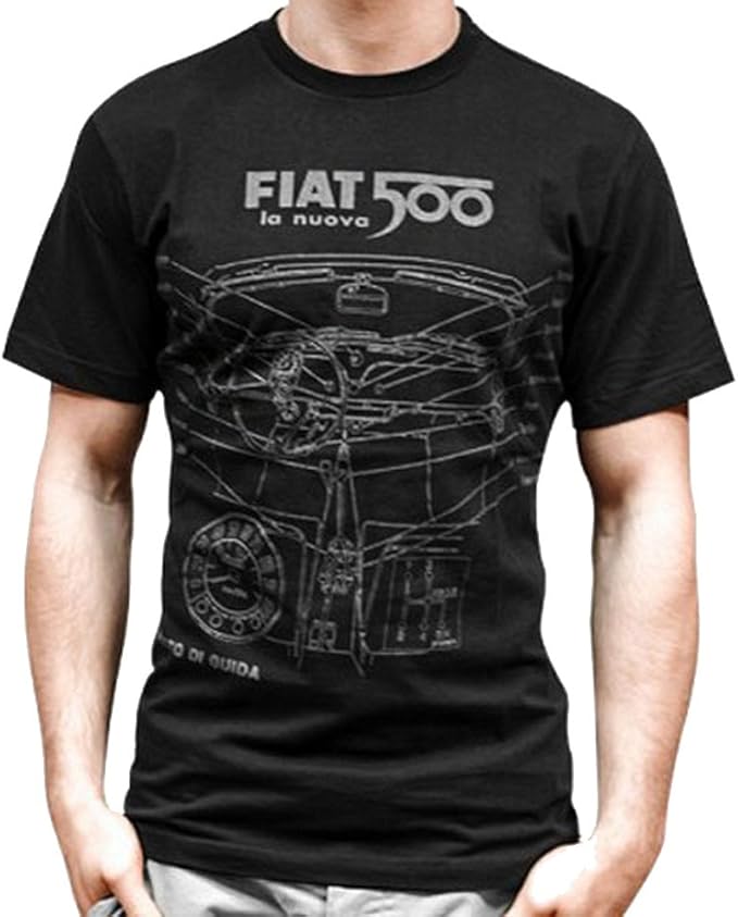 t shirt fiat 500