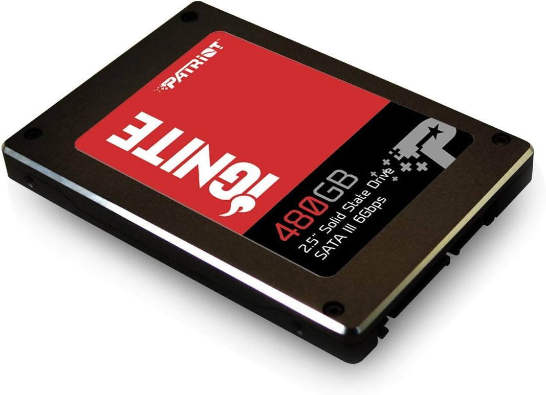 Patriot Ignite 480GB SATA 3 2.5 (7mm height) Solid State Drive-With Transfer Speeds of Up-To 560 MB/s read, 545 MB/s write