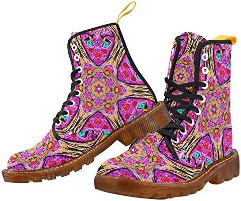 Sacred Geometry "Avatar" by MAR from Thleudron Martin Boots For Women Model 1203H