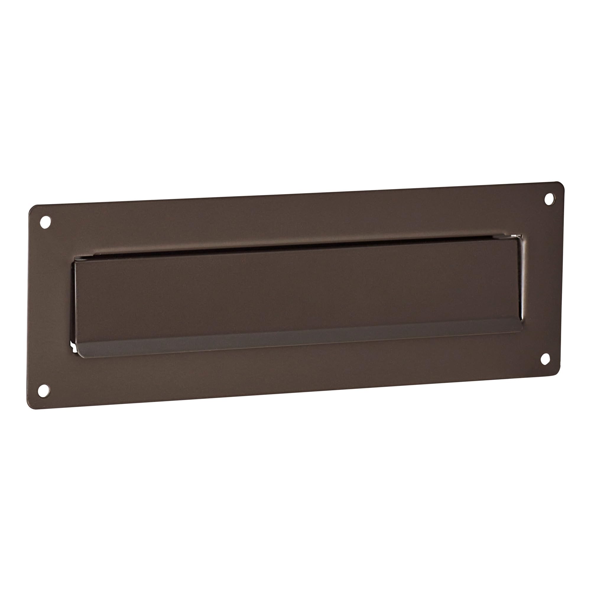 BURG-WÄCHTER, Letter Slot with Nameplate, Stainless Steel, Porta 791 BR, Brown