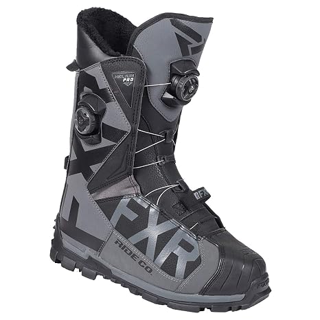 FXR Helium Pro BOA Boot (Charcoal/Black 